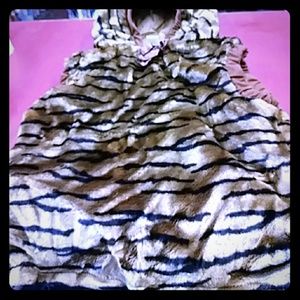 Tiger Inspired Costume With Tail and Ears